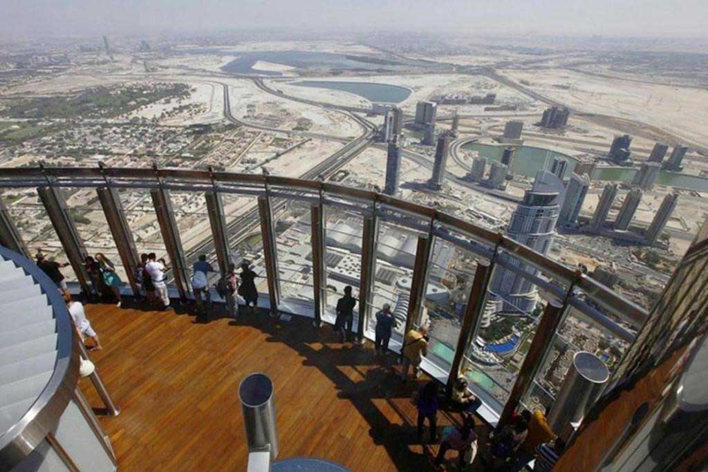 Burj Khalifa Top View