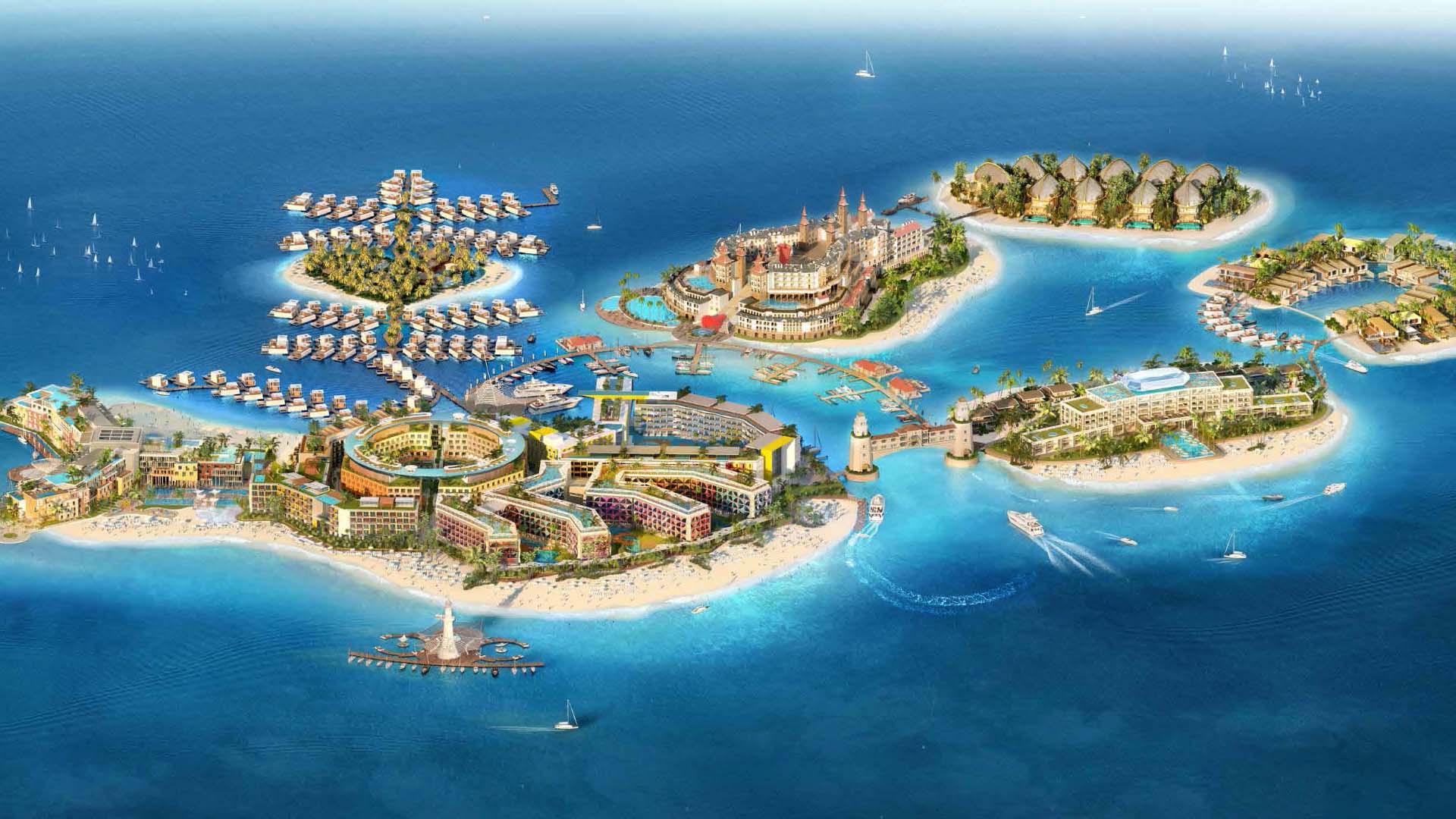 The World Islands UAE Central